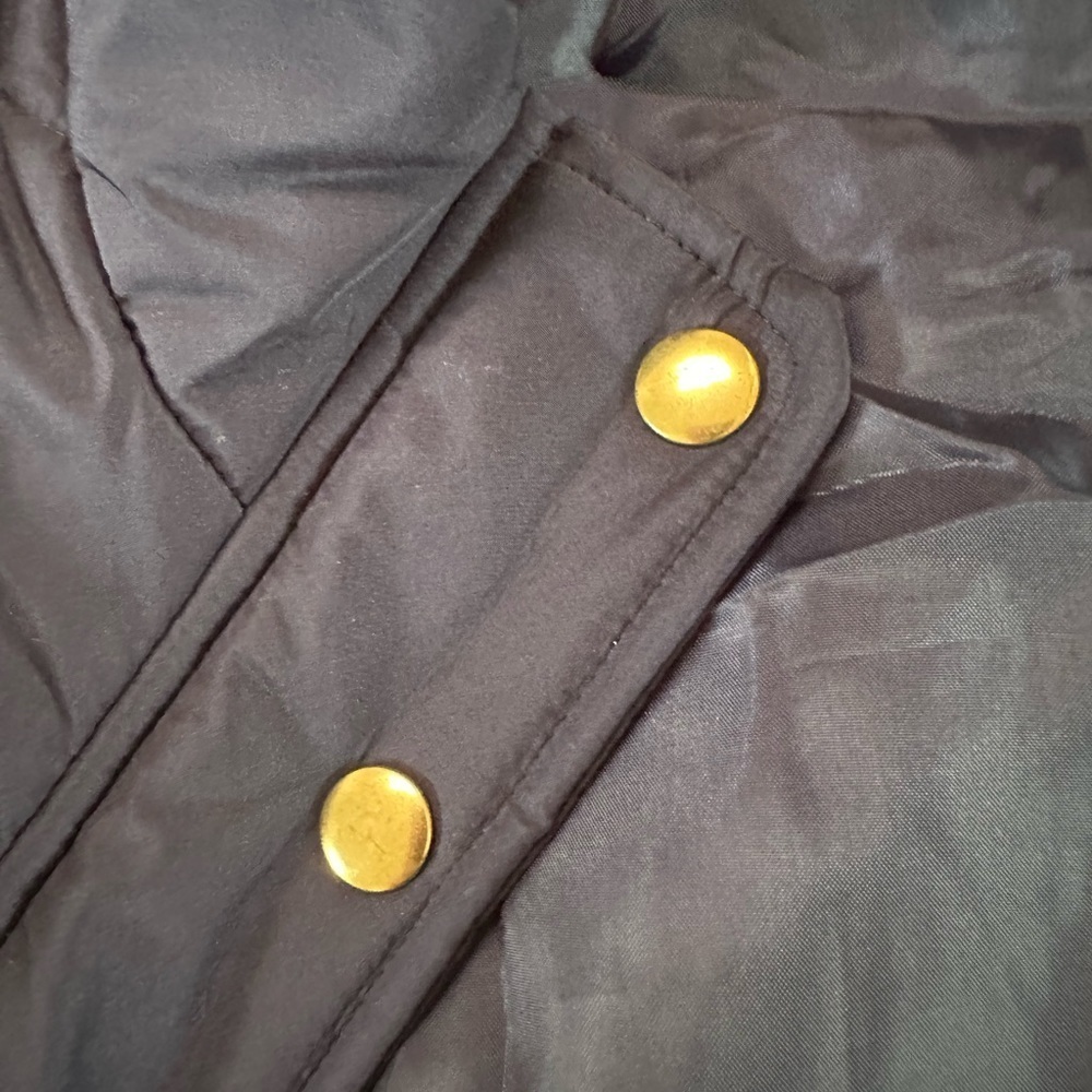 Crown & Ivy Blue Zip Up Vest Size XS - Picture 10 of 17
